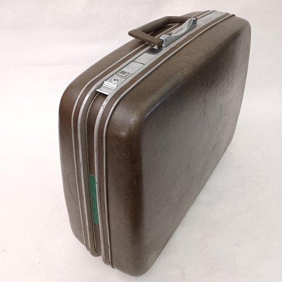 Samsonite Bags Vintage Samsonite Hardshell Locking 6 Suitcase With